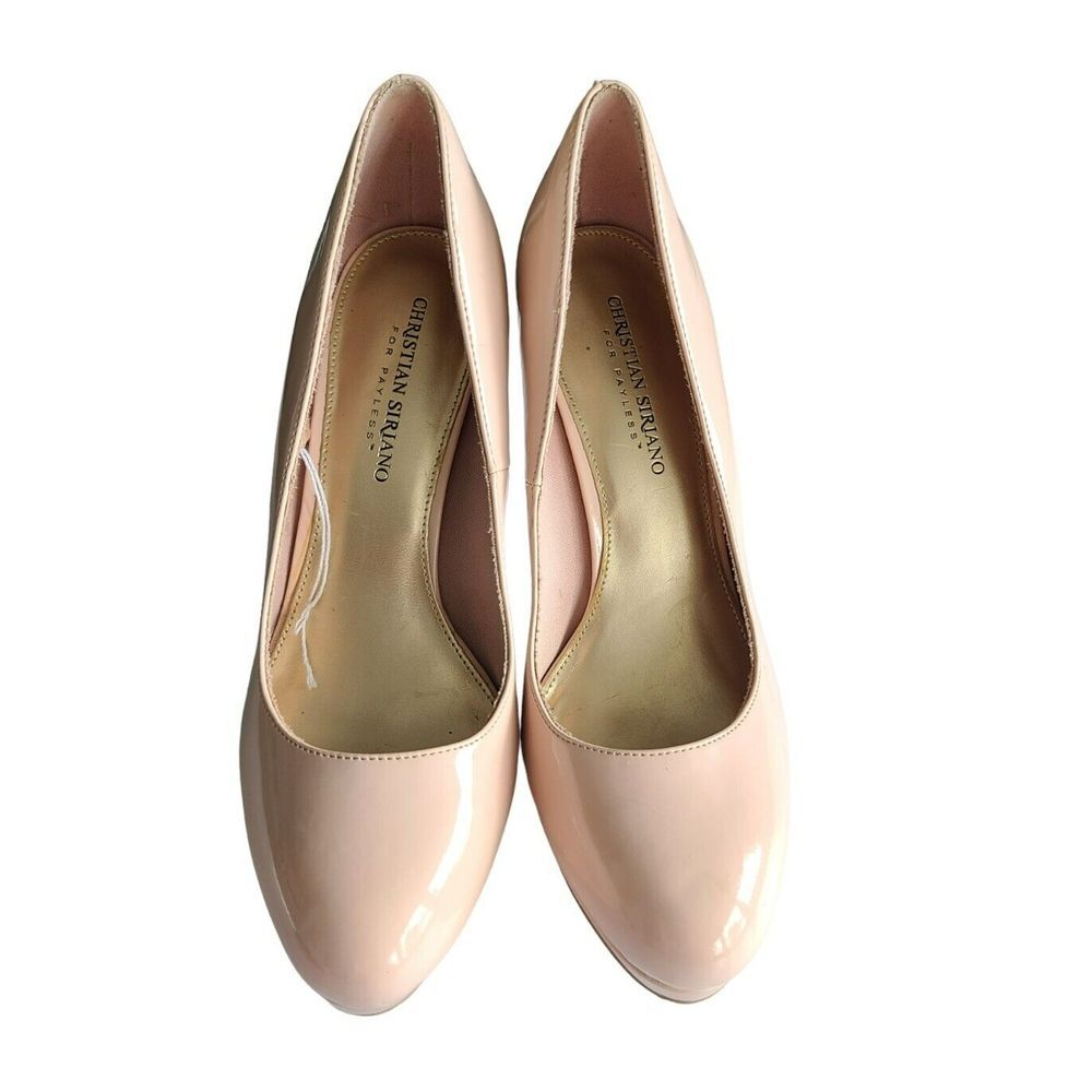 Christian Siriano Light Pink Platform High Heels Shoes Size 9